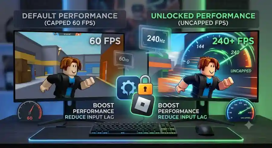 Roblox FPS Unlocker  2026 How to Uncap FPS, Improve Performance and Play Roblox at 144Hz or 240Hz Safely