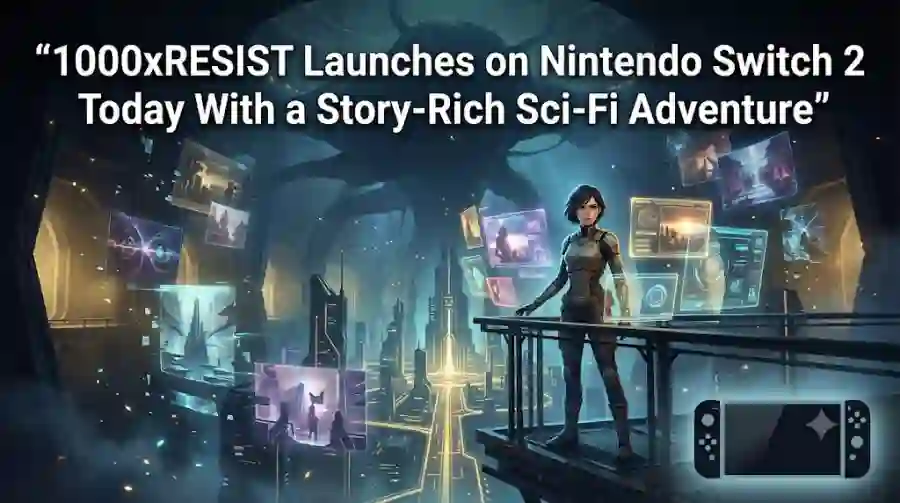 1000xRESIST Launches on Nintendo Switch 2 Today With a Story-Rich Sci-Fi Adventure