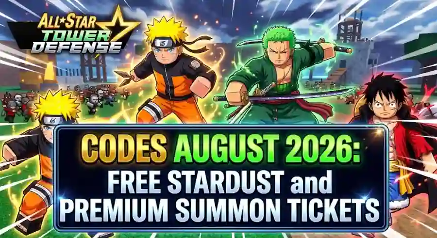 ASTD Codes August 2026 Free Gems, Stardust and Premium Summon Rewards