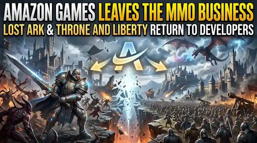 Amazon Games Leaves MMO Business as Lost Ark and Throne and Liberty Return to Developers