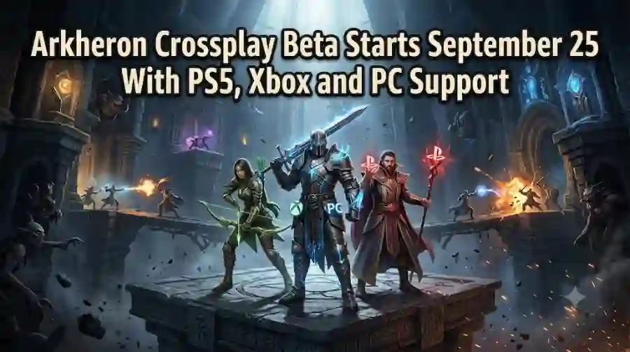 Arkheron Crossplay Beta Starts September 25 With PS5, Xbox and PC Support