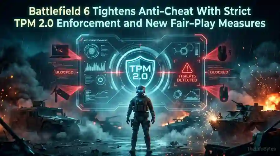 Battlefield 6 Tightens Anti-Cheat With Strict TPM 2.0 Enforcement and New Fair-Play Measures