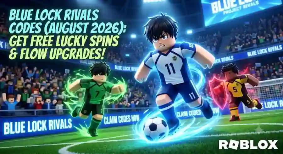 Blue Lock Rivals Codes August 2026Unlock Free Lucky Spins and Become a Stronger Striker