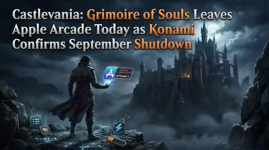 Castlevania Grimoire of Souls Leaves Apple Arcade Today as Konami Confirms September Shutdown