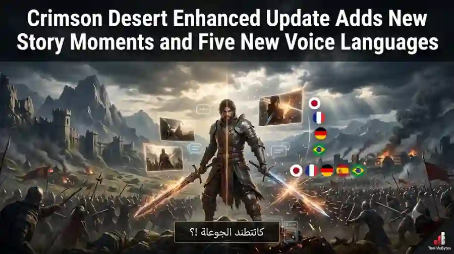Crimson Desert Enhanced Update Adds New Story Moments and Five New Voice Languages