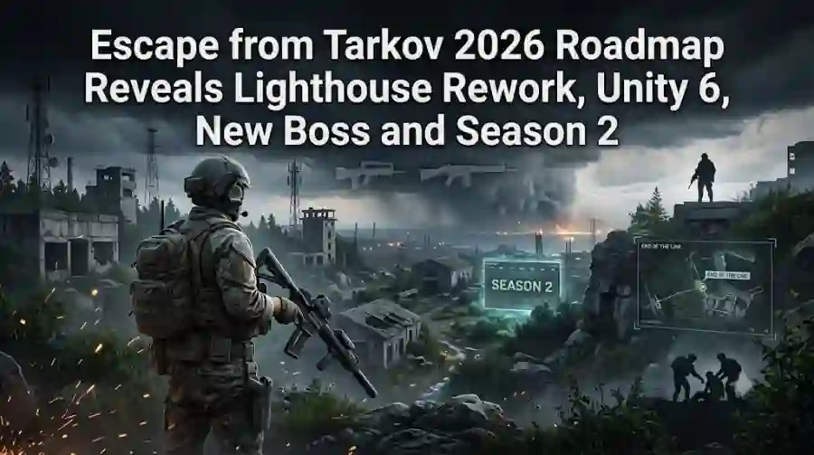 Escape from Tarkov 2026 Roadmap Reveals Lighthouse Rework, Unity 6, New Boss and Season 2