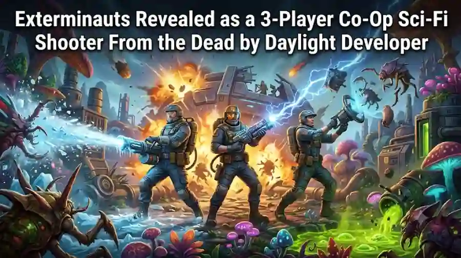 Exterminauts Revealed as a 3-Player Co-Op Sci-Fi Shooter From the Dead by Daylight Developer