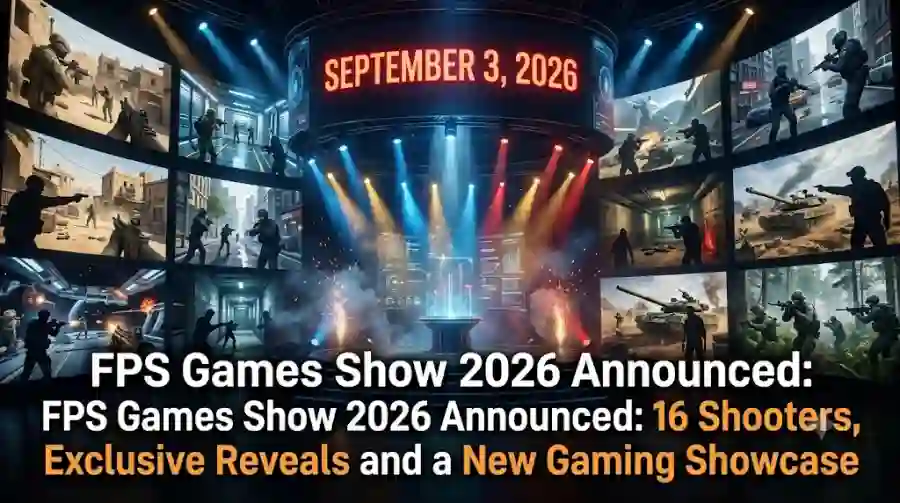FPS Games Show 2026 Announced: 16 Shooters, Exclusive Reveals and a New Gaming Showcase