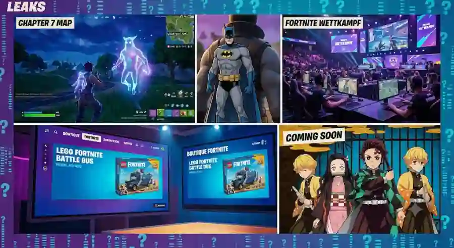 Everything Happening in Fortnite Right Now Chapter 7 Season 3 Leaks, Rare Sprites, Batman Sprite and More