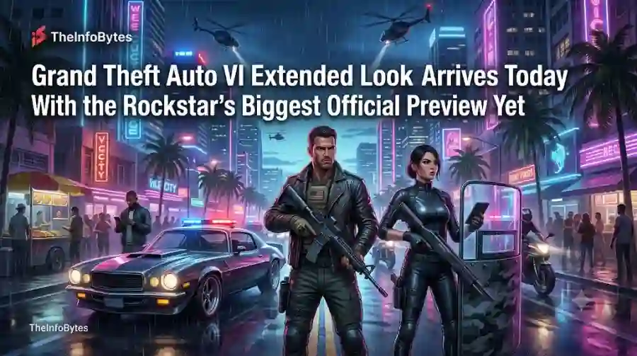 Grand Theft Auto VI Extended Look Arrives Today With Rockstar’s Biggest Official Preview Yet