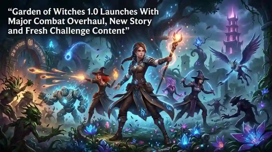 Garden of Witches 1.0 Launches With Major Combat Overhaul, New Story and Fresh Challenge Content