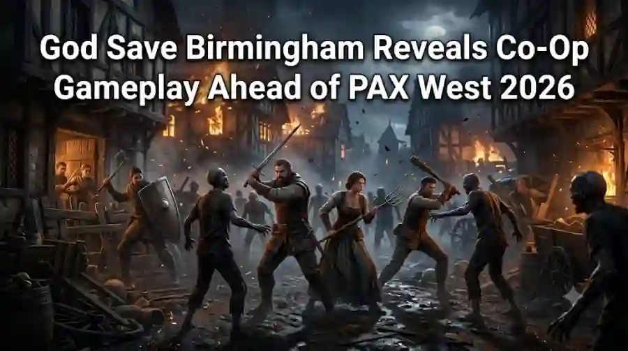 God Save Birmingham Reveals Co-Op Gameplay Ahead of PAX West 2026