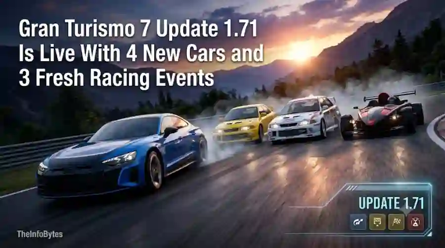 Gran Turismo 7 Update 1.71 Is Live With 4 New Cars and 3 Fresh Racing Events