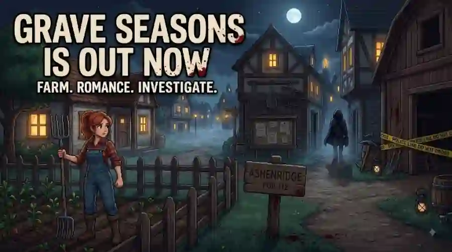 Grave Seasons Is Out Now Release Date, Gameplay, Story, Farming, Horror and Everything You Need to Know