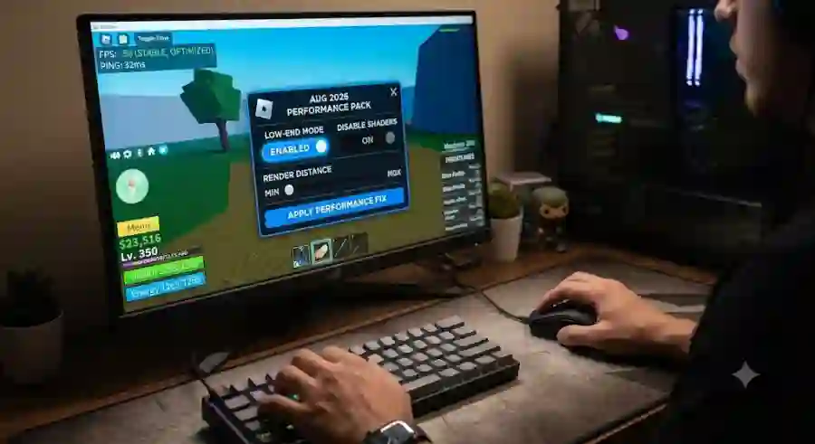 How to Fix Roblox Lag and Stuttering on Low-End PCs August 2026 Best FPS Boost Settings, Bloxstrap Tweaks and Windows Optimizations