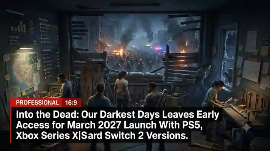 Into the Dead Our Darkest Days Leaves Early Access for March 2027 Launch With PS5, Xbox Series X|S and Switch 2 Versions