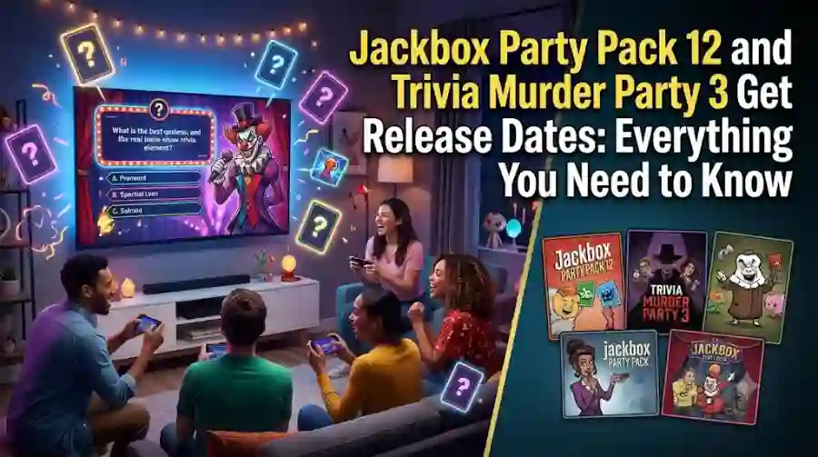Jackbox Party Pack 12 and Trivia Murder Party 3 Get Release Dates
