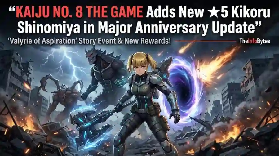KAIJU NO. 8 THE GAME Adds New 5 Kikoru Shinomiya in Major Anniversary Update