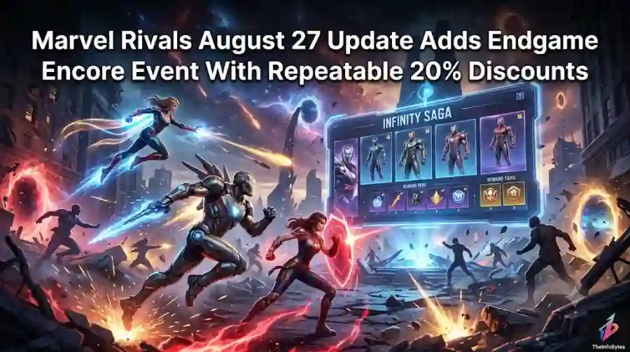 Marvel Rivals August 27 Update Adds Endgame Encore Event With Repeatable 20% Discounts