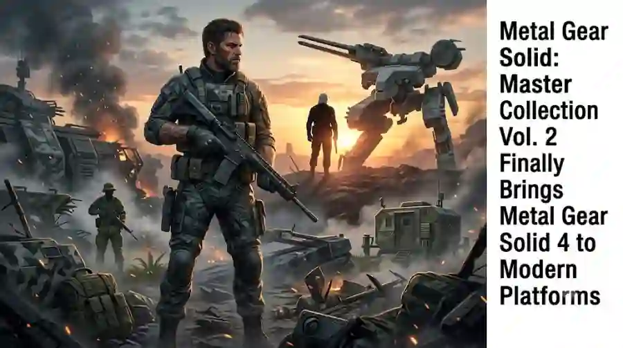 Metal Gear Solid Master Collection Vol. 2 Finally Brings Metal Gear Solid 4 to Modern Platforms