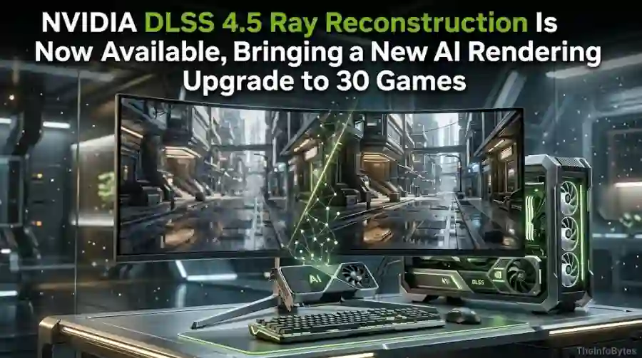 NVIDIA DLSS 4.5 Ray Reconstruction Is Now Available, Bringing a New AI Rendering Upgrade to 30 Games