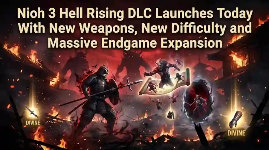 Nioh 3 Hell Rising DLC Launches Today With New Weapons, New Difficulty and Massive Endgame Expansion