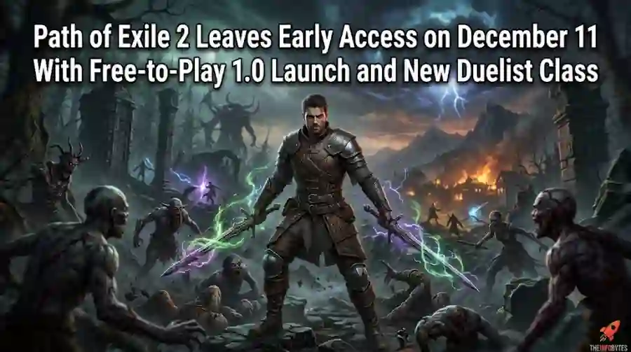 Path of Exile 2 Leaves Early Access on December 11 With Free-to-Play 1.0 Launch and New Duelist Class