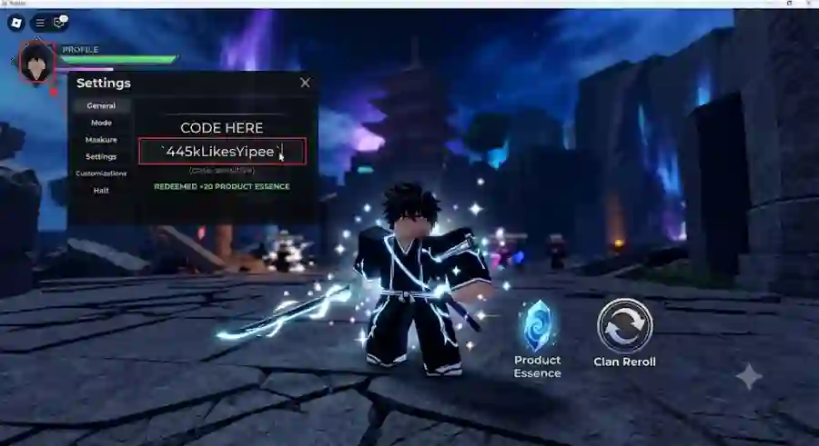 Peroxide Codes August 2026 Free Product Essence, Clan Rerolls and Complete Rewards