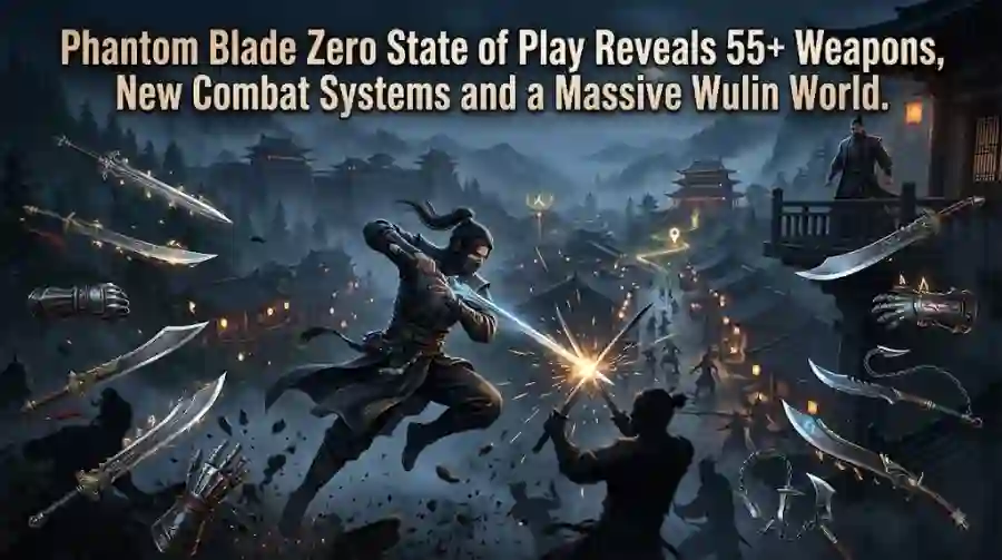 Phantom Blade Zero State of Play Reveals 55+ Weapons, New Combat Systems and a Massive Wulin World