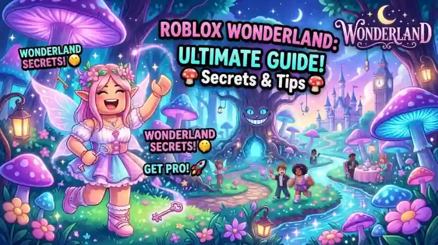 Roblox Wonderland  Gameplay, Secrets, Beginner Tips, Coins and Rare Accessories