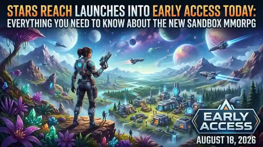 Stars Reach Launches Into Early Access Today Everything You Need to Know About the New Sandbox MMORPG