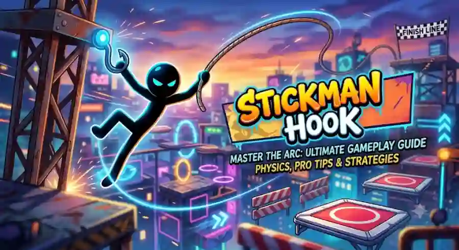 Stickman Hook Master the Art of Swinging Through Physics-Based Challenges