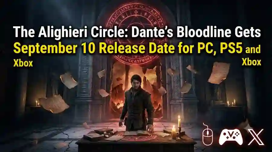 The Alighieri Circle Dante’s Bloodline Gets September 10 Release Date for PC, PS5 and Xbox