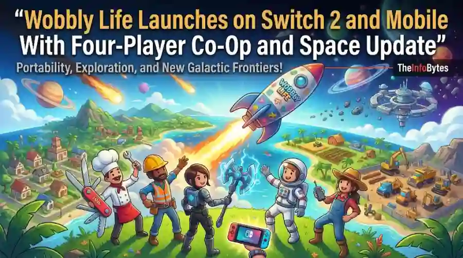 Wobbly Life Launches on Switch 2 and Mobile With Four-Player Co-Op and Space Update