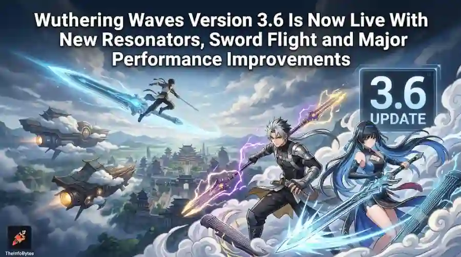Wuthering Waves Version 3.6 Is Now Live With New Resonators, Sword Flight and Major Performance Improvements
