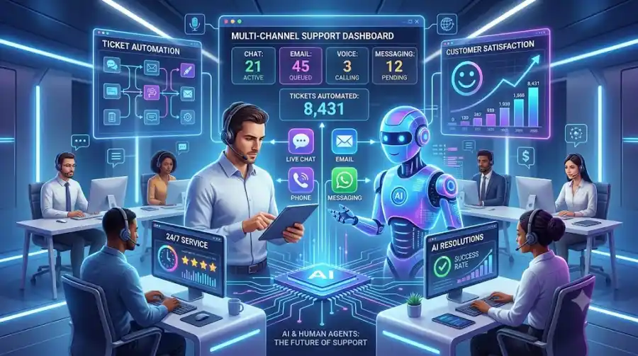 AI Agents for Customer Support How Businesses Are Delivering 24/7 Service in 2026