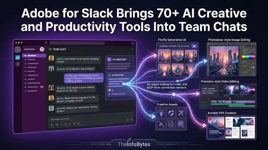 Adobe for Slack Brings 70+ AI Creative and Productivity Tools Into Team Chats