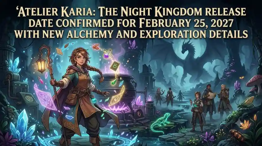 Atelier Karia The Night Kingdom Release Date Confirmed for February 25, 2027 With New Alchemy and Exploration Details