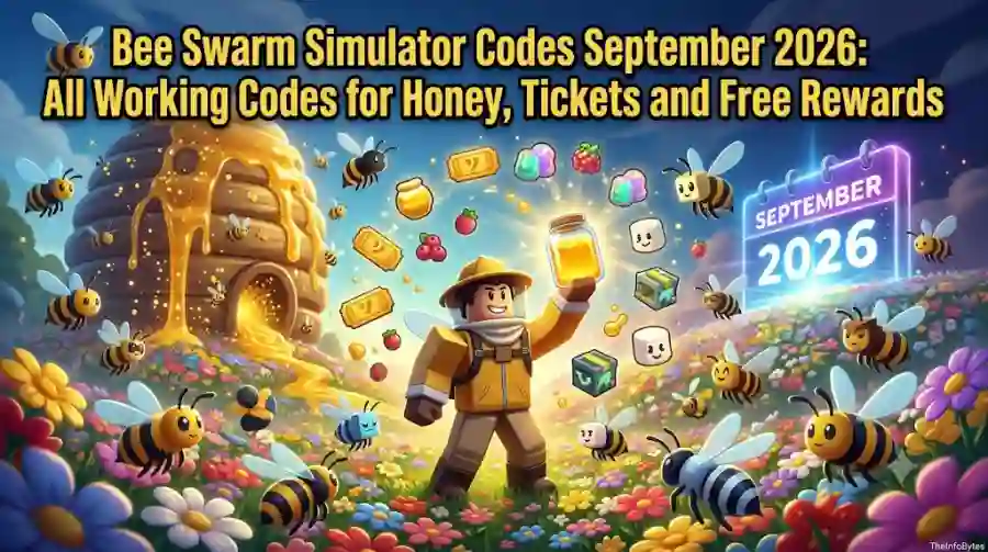 Bee Swarm Simulator Codes September 2026 All Working Codes for Honey, Tickets and Free Rewards
