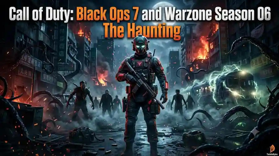 Call of Duty Black Ops 7 and Warzone Season 06 The Haunting Brings Haunted Hollow, New Zombies Map and DOOM Event