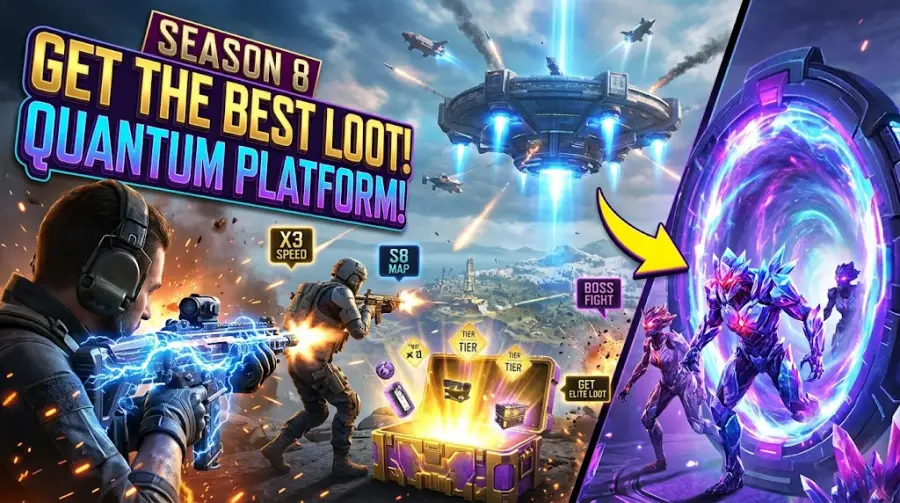 COD Mobile Quantum Platform Best Loot, Hidden Rewards, Boss Fights, and Winning Strategies in Season 8