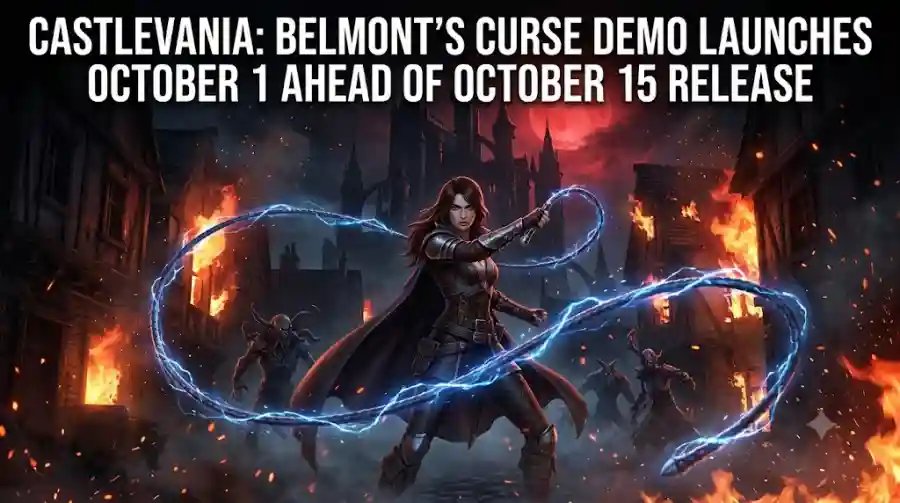 Castlevania Belmont’s Curse Demo Launches October 1 Ahead of October 15 Release