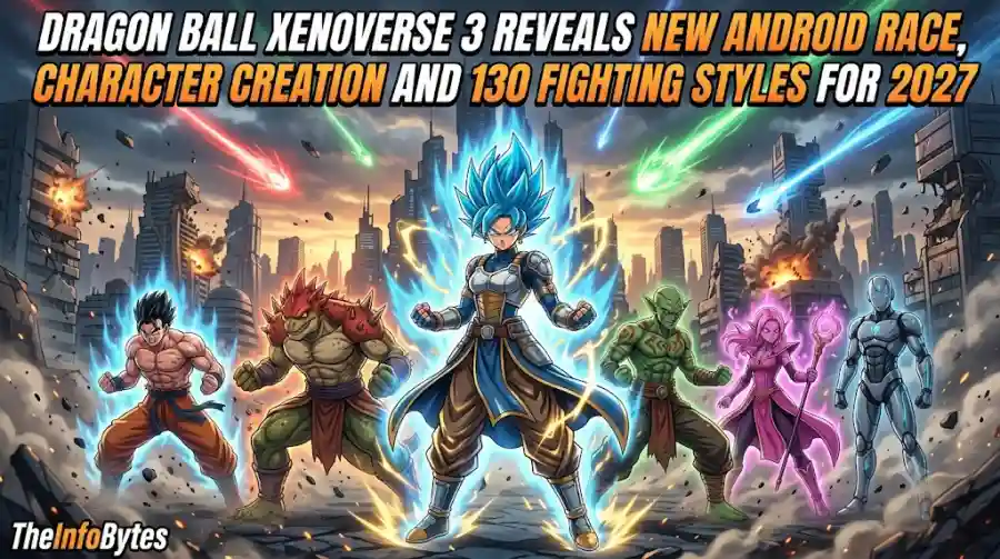 Dragon Ball Xenoverse 3 Reveals New Android Race, Character Creation and 130 Fighting Styles for 2027