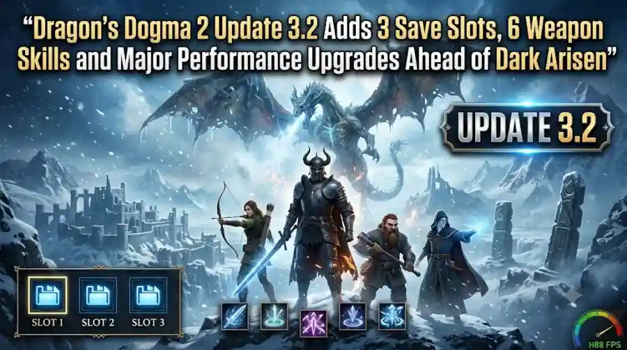 Dragon’s Dogma 2 Update 3.2 Adds 3 Save Slots, 6 Weapon Skills and Major Performance Upgrades Ahead of Dark Arisen
