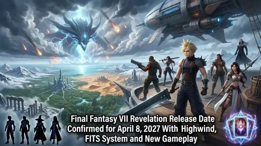 Final Fantasy VII Revelation Release Date Confirmed for April 8, 2027 With Highwind, FITS System and New Gameplay