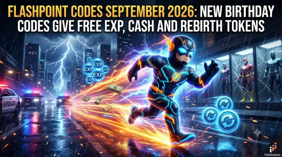 Flashpoint Codes September 2026 New Birthday Codes Give Free EXP, Cash and Rebirth Tokens