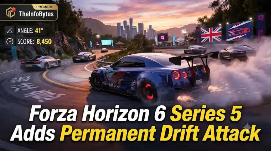 Forza Horizon 6 Series 5 Update Adds Permanent Drift Attack, New British Cars and Major Festival Changes