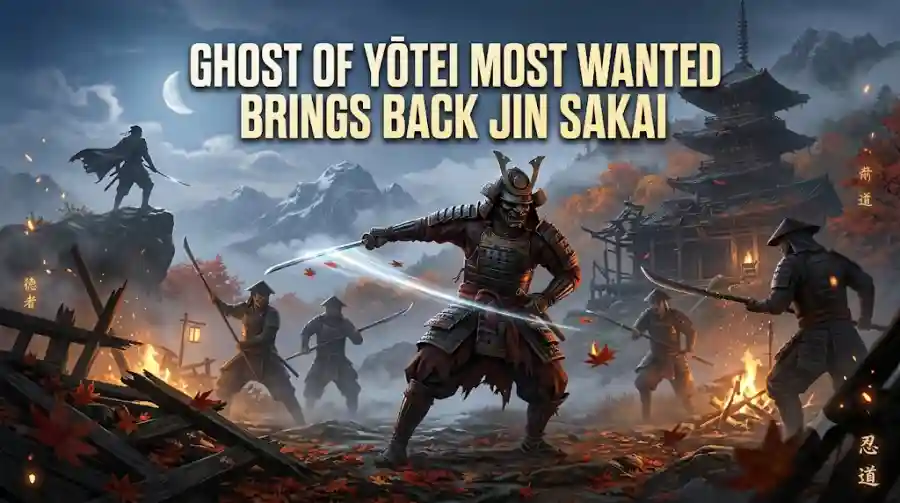 Ghost of Yōtei Most Wanted Brings Back Jin Sakai as October Expansion Adds a New Story and Roguelike Survival Mode