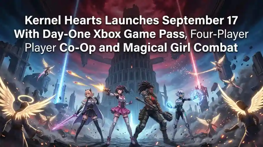 Kernel Hearts Launches September 17 With Day-One Xbox Game Pass, Four-Player Co-Op and Magical Girl Combat