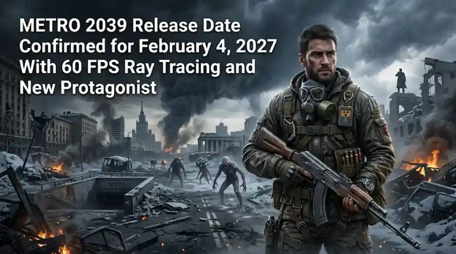 METRO 2039 Release Date Confirmed for February 4, 2027 With 60 FPS Ray Tracing and New Protagonist